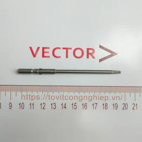 Mũi vặn vít Ø5*100*T10H ( có lỗ )