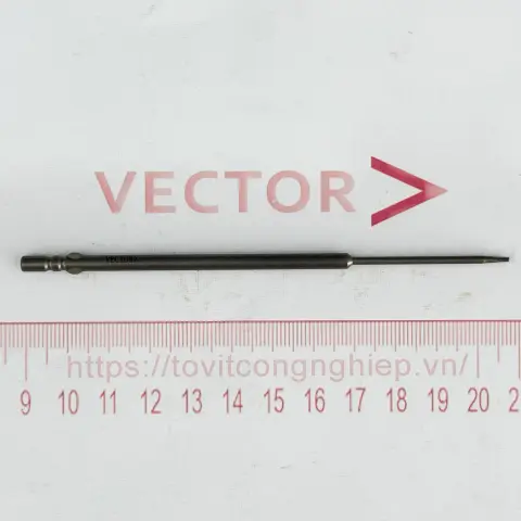 D4*120*D2*40*T4 T4 Screwdriver Bit, 120mm Long, Butterfly Shank, 4mm Diameter
