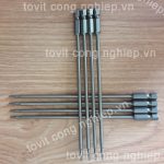 Mũi vít T10 hoa mai 6.35mm tổng dài 120