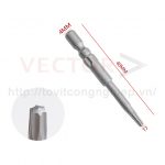 Mũi vặn vít hoa thị D4x40xT7 ( Ø4*40*T7 )