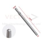 Mũi vặn vít hoa thị D4x60xT20 ( Ø4*60*T20 )
