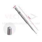 Mũi vặn vít hoa thị D4x60xT4 ( Ø4*60*T4 )