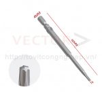 Mũi vặn vít hoa thị D4x60xT6 ( Ø4*60*T6 )