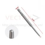 Mũi vặn vít hoa thị D4x60xT7 ( Ø4*60*T7 )