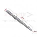 Mũi vặn vít lục giác trong D5x60xH3