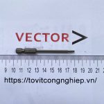 H6.35*75*4.5*T8H mũi vặn vít hóa thị T8 có lỗ dài 75