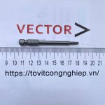 H6.35*75*D4.5*T10 mũi vặn vít hoa thị T10 dài 75