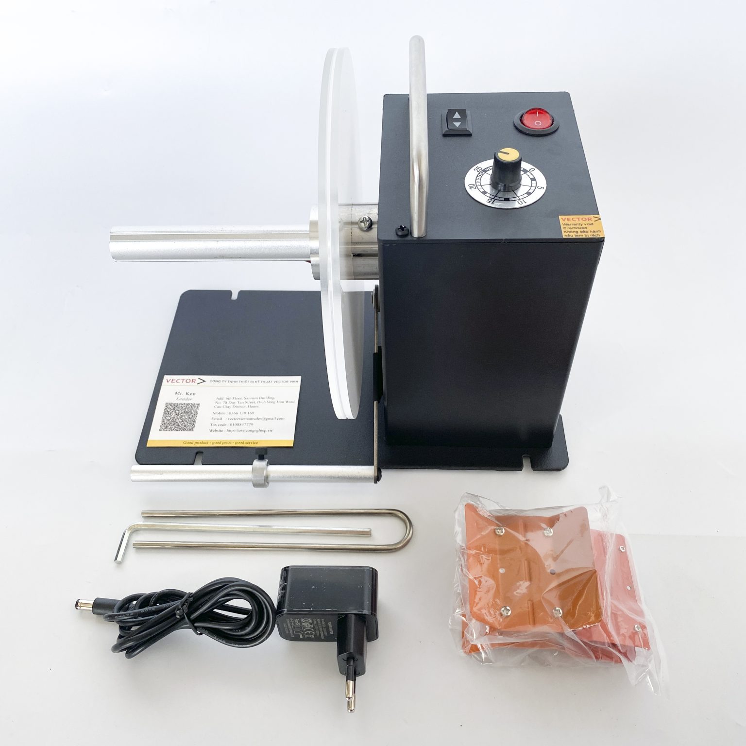 Hướng dẫn máy cuộn tem Vector