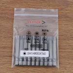 H6.35*50*T40 Đầu vặn vít chuôi lục giác 1/4 mũi hoa thị T40