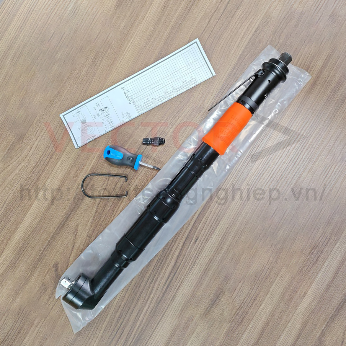 Cờ lê khí nén lực siết cao toàn tự động - Ảnh thực tế