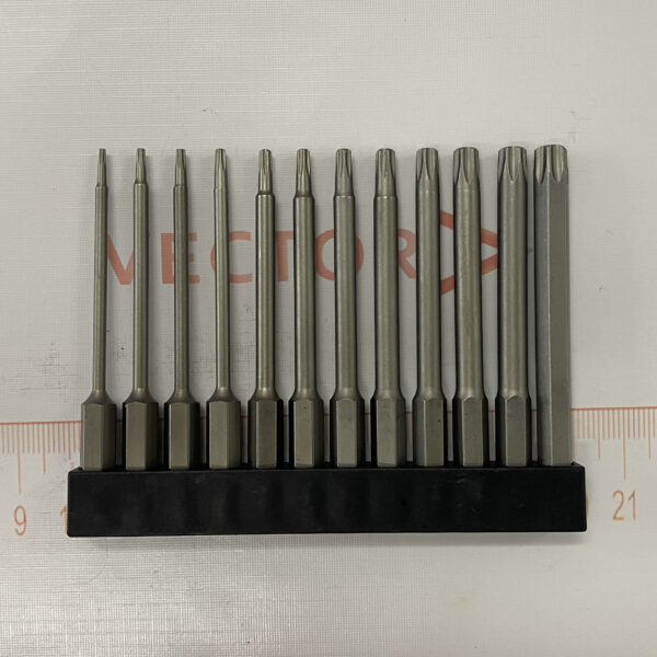 Bộ 12 Mũi Vít Hoa Thị Có Lỗ T5-T40