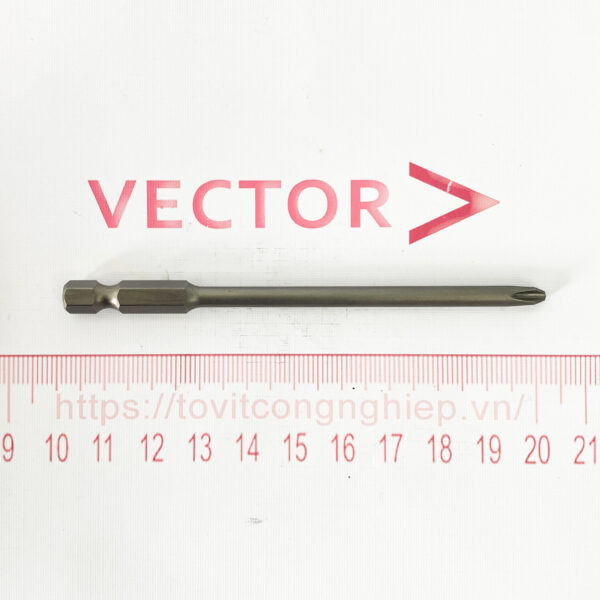 Mũi vặn vít H6.35x100xD4.5x75x2#