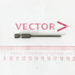 Mũi vặn vít H6.35x75xD3x50x2#