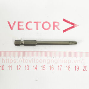 Mũi vặn vít H6.35x75xD5x50xT20H Có lỗ