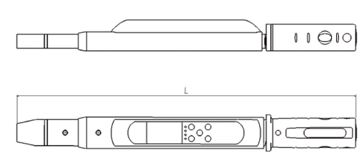 Thông số kích thước chiều dài cờ lê lực VECTOR VINA