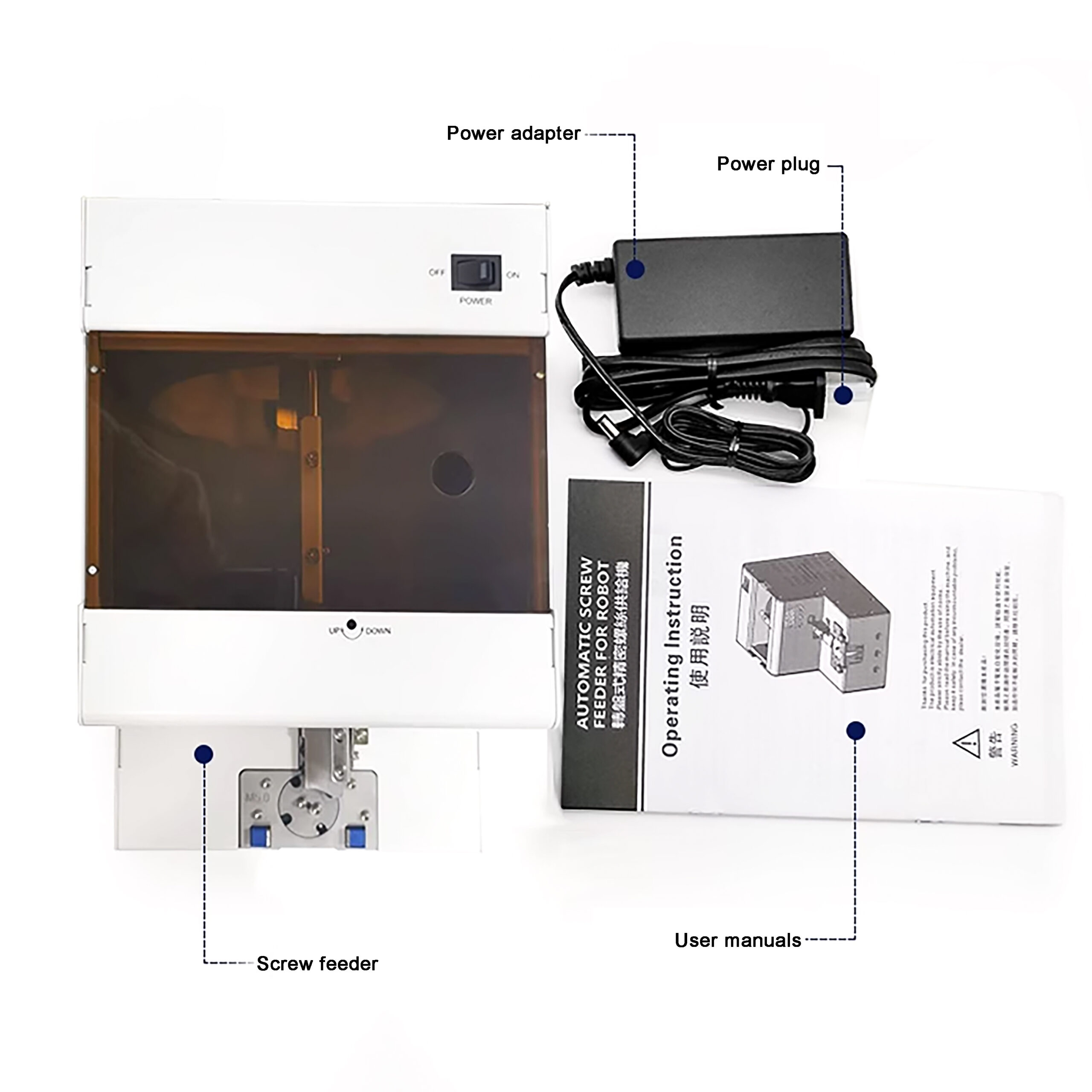 Máy Cấp Vít Tự Động Thay Đổi Ray VECTOR VS1089-C (M2-M8.0) - Ảnh 2