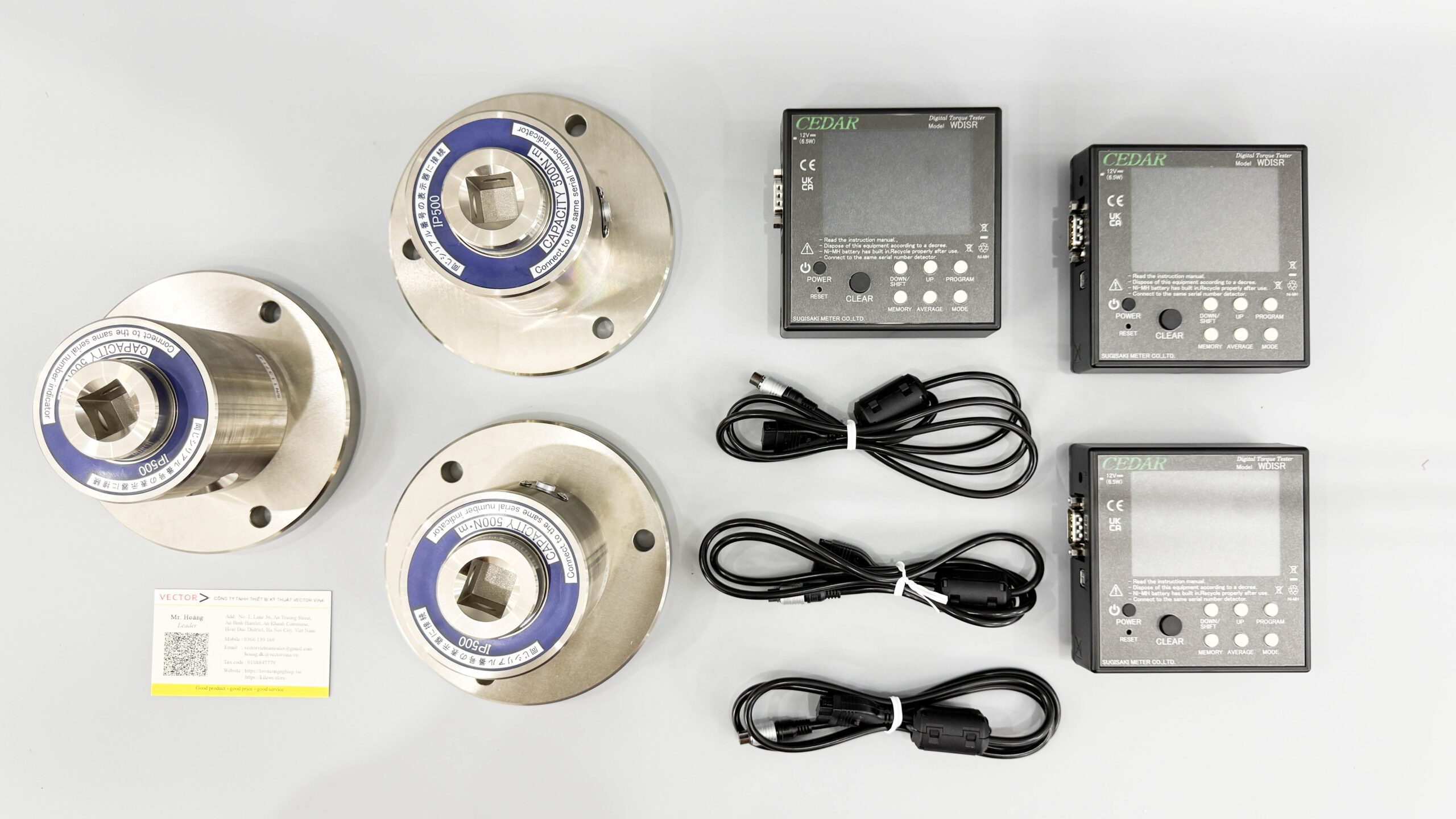 Cận cảnh các thiết bị đo lực dòng CEDAR WDISR-IP Dòng máy đo lực mô-men xoắn CEDAR WDISR-IP Series thực tế