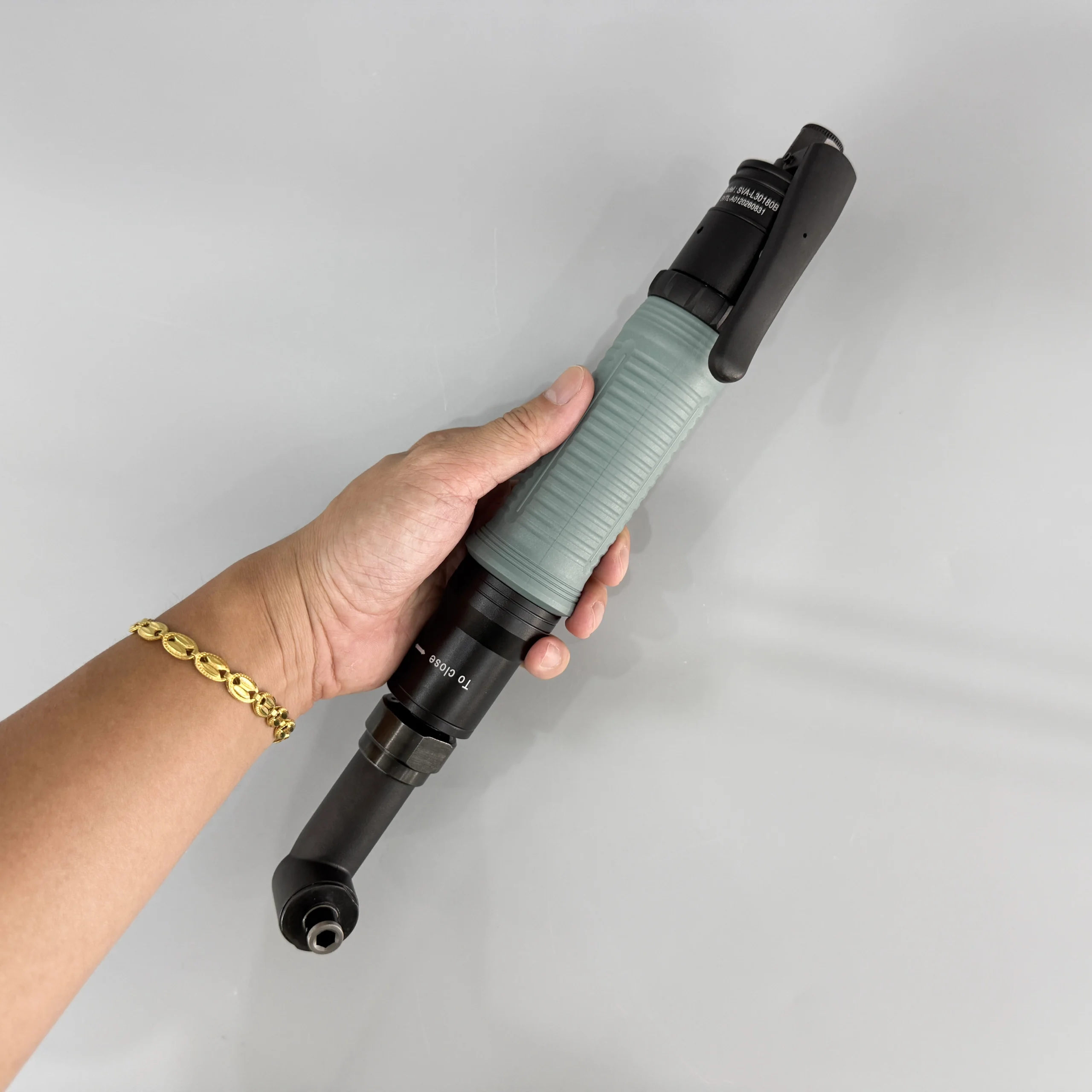 VECTOR SVA-L30180B Máy Vặn Vít Khí Nén Góc Vuông (Tự Ngắt, 30-180 Kgf.cm) - Ảnh 2
